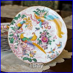 Royal Crown Derby Hand-Painted Aves 10 Gorgeous Dinner Plates 26cm (10)