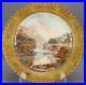Royal-Crown-Derby-Hand-Painted-High-Tor-Matlock-E-Trowell-Raised-Gold-Plate-01-dl