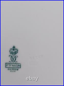 Royal Crown Derby Hand Painted High Tor, Matlock E Trowell Raised Gold Plate