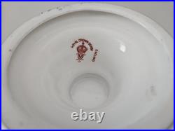 Royal Crown Derby Hand Painted Vase 8 Tall