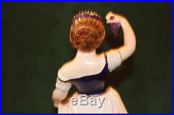 Royal Crown Derby Handpainted Porcelain Figurine Four Seasons Autumn1861-1935