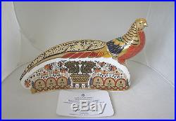 Royal Crown Derby Harrods Pheasant Limited Edition New Boxed