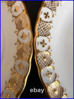 Royal Crown Derby Heraldic 6 Bowls Set Of 10. Made In England