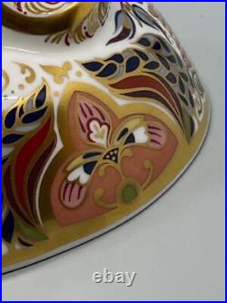 Royal Crown Derby Heraldic Lion Imari Paperweight Collection with Box