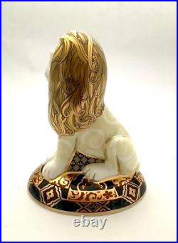 Royal Crown Derby Heraldic Lion Paperweight Goviers Limited Edition 80/2000