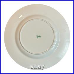 Royal Crown Derby Heraldic Maroon Porcelain Set Of 12 Fine China