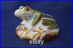 Royal Crown Derby Hop The Frog Paperweight MMXIV New / Boxed