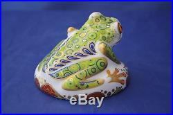 Royal Crown Derby Hop The Frog Paperweight MMXIV New / Boxed