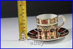 Royal Crown Derby IMARI 1128, Coffee Cup/Can & Saucer AA
