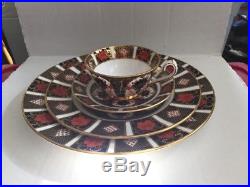 Royal Crown Derby IMARI 4 Piece Place Settings 12 Settings Available