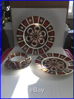 Royal Crown Derby IMARI 4 Piece Place Settings 12 Settings Available