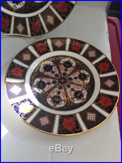 Royal Crown Derby IMARI 4 Piece Place Settings 12 Settings Available