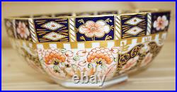 Royal Crown Derby IMARI Octagon Serving Bowl, 7 3/8 x 3 1/8 1922 (S13)