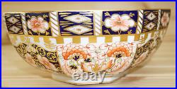 Royal Crown Derby IMARI Octagon Serving Bowl, 7 3/8 x 3 1/8 1922 (S13)