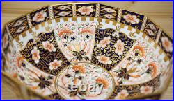 Royal Crown Derby IMARI Octagon Serving Bowl, 7 3/8 x 3 1/8 1922 (S13)