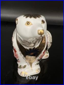 Royal Crown Derby IMARI PAPERWEIGHT COLLECTION Old Imari Polar Bear A+ CONDITION