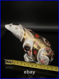 Royal Crown Derby IMARI PAPERWEIGHT COLLECTION Old Imari Polar Bear A+ CONDITION