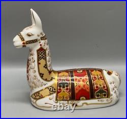 Royal Crown Derby IMARI Paperweight More items Here LLAMA SIGNED