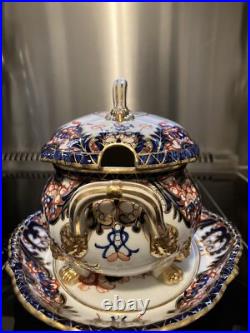 Royal Crown Derby IMARI SAUCE TUREEN/UNDERPLATE NOTTINGHAM FACTORY c. 1806-1825