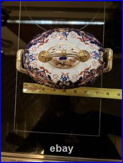 Royal Crown Derby IMARI SAUCE TUREEN/UNDERPLATE NOTTINGHAM FACTORY c. 1806-1825