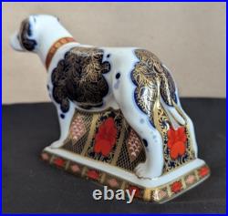 Royal Crown Derby IMARI STAFFORDSHIRE BULL TERRIER Ltd. Ed. 20/150 w. Cert & Box
