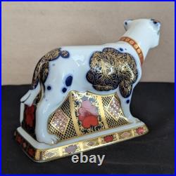 Royal Crown Derby IMARI STAFFORDSHIRE BULL TERRIER Ltd. Ed. 20/150 w. Cert & Box