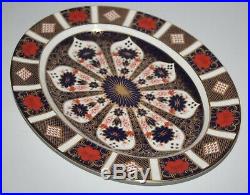 Royal Crown Derby Imari 1128 13 1/2 Oval Platter LIII/1990 1st/vgc