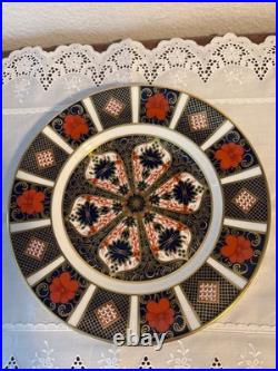 Royal Crown Derby Imari 1128 3 piece Dinner Set XLIX Mint Condition