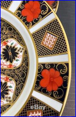 Royal Crown Derby Imari 1128 6 x 21cm Side Plates 1st Quality