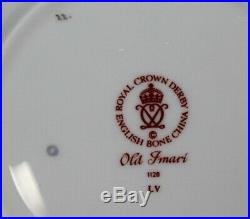 Royal Crown Derby Imari 1128 8 1/2 Rimmed Soup Bowl LV/1992 1st/vgc