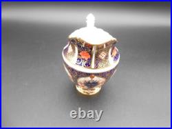 Royal Crown Derby Imari 1128 Footed Cream Pitcher