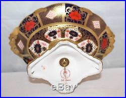 Royal Crown Derby Imari 1128 SGB Tall Oval Comport MMV/2005 1st/vgc