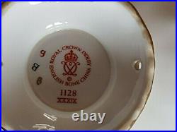 Royal Crown Derby Imari 1128 Solid Gold Band Duchess Dish XXXIX 1976 In Ex Con