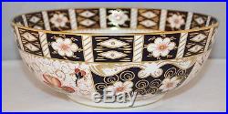 Royal Crown Derby Imari 2451 9 1/2 Footed Fruit Bowl XL/1977 1st/vgc