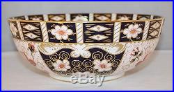 Royal Crown Derby Imari 2451 9 1/2 Footed Fruit Bowl XL/1977 1st/vgc