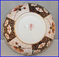 Royal Crown Derby Imari 2451 9 1/2 Footed Fruit Bowl XL/1977 1st/vgc