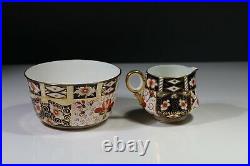 Royal Crown Derby Imari 2451 Quality Sugar Bowl & Milk Jug