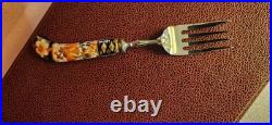 Royal Crown Derby Imari # 2451 salad forks (boxed set of 6)