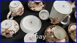 Royal Crown Derby Imari 3788 Demitasse Set Tea / Coffee Pot Creamer (15) England