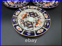 Royal Crown Derby Imari 6 Bread Butter Plates (Set of 6) Bone China England