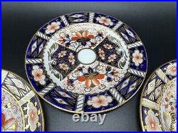 Royal Crown Derby Imari 6 Dessert Plates Set of 4 Bone China England