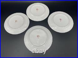 Royal Crown Derby Imari 6 Dessert Plates Set of 4 Bone China England