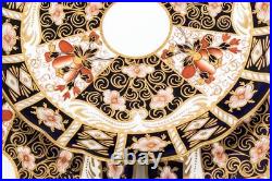 Royal Crown Derby Imari 8.5 In Plates with Scalloped Edge Very Rare 1926 Set of 8