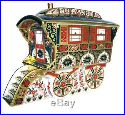 Royal Crown Derby Imari Blue Roof Wagon RRP £575 NEW