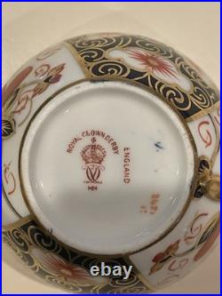 Royal Crown Derby Imari Bone China Set of 4 Cup and Saucer