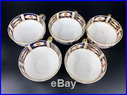 Royal Crown Derby Imari Breakfast Tea Cup And Saucer Set Of 5 Bone China small
