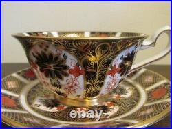 Royal Crown Derby Imari England Porcelain Tea Cup And Saucer