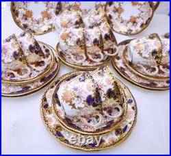 Royal Crown Derby Imari Gilded Large Tea set