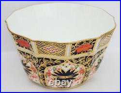 Royal Crown Derby Imari Pattern 1128 Large Sugar Bowl (c)1916