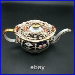 Royal Crown Derby Imari Traditional 2451 Teapot Ch6309